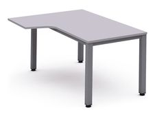 Rocada Executive - Mesa - forma de L (izquierdo) - gris - antracita base