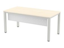 Rocada Executive - Panel frontal de escritorio - acero - blanco, RAL 9003