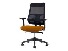 rocada Ergoline - Silla - professional - reposabrazos - forma de T - inclinación - giratorio - naranja