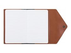 Oberthur Naples - Recharge pour bloc-notes - A6 (105 x 148 mm) - 72 feuilles / 144 pages - blanc - doublé (6,5 mm)