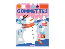 Bonhomme de neige - Gommettes pour les petits