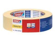 Tesa 4323 - Ruban protecteur - 19 mm x 50 m - papier légèrement crêpé - beige clair