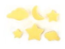 Graine Creative - Ensemble d'éponge de peinture - 6 pièces - étoile, lune - mousse