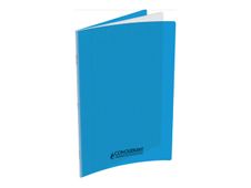 CONQUERANT Classique Polypro - Cahier de notes - reliure cousue - 170 x 220 mm - 30 feuilles / 60 pages - Seyès - bleu - polypropylène (PP)