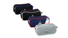 Trousse rectangulaire Le Coq Sportif best of 2 compartiments assortis - Hamelin