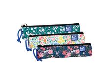 Petite Trousse plate kangoo flowers 1 compartiment assortis  - oxford