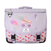 Cartable 41 cm Good Vibes- 2 compartiments- parme- Pol Fox