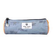 Trousse ronde Airplane- bleu-  Pol Fox