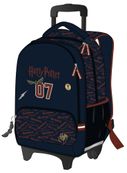 Sac à dos à roulettes HARRY POTTER QUIDDITCH -2 compartiments- marine- Kid'Abord