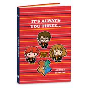 Cahier de texte HARRY POTTER CHIBI- 15x21 cm- 2 modèles au choix- Kid'Abord