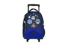Sac à dos à roulettes KIP ASTRO -2 compartiments- marine- Kid'Abord