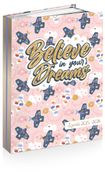 Agenda FLOWER POWER FANTAISIE- 12 x 17 cm - 2 modèles au choix - Kid'Abord
