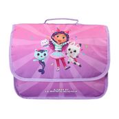Cartable Gabby et la maison magique - 32cm -  1 compartiment - violet - Bagtrotter