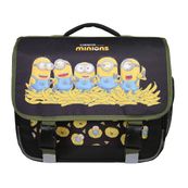 Cartable Les Minions - 38cm -  2 compartiments - noir - Bagtrotter