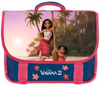 Cartable Vaiana - 38cm - 2 compartiments - rose - Bagtrotter
