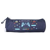 Trousse Phileas - 22cm -  1 compartiment - marine - Bagtrotter