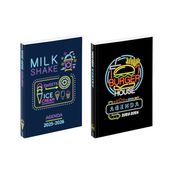 Agenda Food néon - 1 jour par page - 12 x 17 cm - Viquel