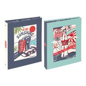 Classeur 4 anneaux - Dos 50 mm - A4 - Coca-Cola Sunshine - Viquel