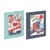  Chemise à élastique 3 rabats - A4 - Coca-Cola Sunshine - Viquel