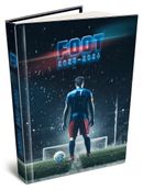 Agenda RDC reliure intégra année scolaire BOUCHUT "Football" 12,5 x 17,5 cm PEFC 70 %