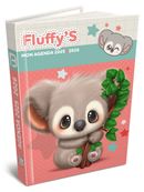 Agenda RDC reliure intégra année scolaire BOUCHUT "Fluffy's Koala" 12,5 x 17,5 cm PEFC 70 %