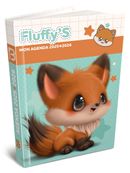 Agenda RDC reliure intégra année scolaire BOUCHUT "Fluffy's Renard" 12,5 x 17,5 cm PEFC 70 %