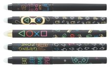 Effacink métal INK "Let's Play" 5 designs assortis 