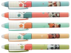 Effacink plastique INK "Fluffy's" 5 designs assortis 