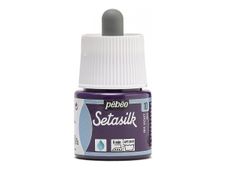 Pebeo Setasilk - Peinture pour soie - violet iris - brillant - 45 ml