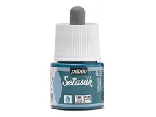Pebeo Setasilk - Peinture pour soie - turquoise - brillant - 45 ml