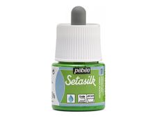 Pebeo Setasilk - Peinture pour soie - vert prairie - brillant - 45 ml