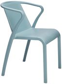 Fauteuil empilable FADO - Ezpeleta professionnel - Aquamarine