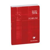 Agenda Metric - 1 jour par page - 12 x 17 cm - rouge - Exacompta