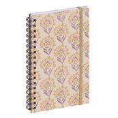 Agenda de poche spiralé Color Design - 1 semaine sur 2 pages - 9 x 16 cm - tournesols - Exacompta