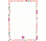 Exacompta - To-do-list Paloma - 15 x 21 cm - motif fleurs