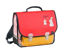 CARTABLE 36 VINTAGE - 2 COMPARTIMENTS Animascot - Lapin - 36x30x14 cm