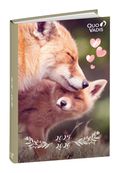 EUROTEXTAGENDA ML Mes potes à pattes mignons - Renard - 12x17 cm - Journalier - 12 mois de août à juillet - Quo Vadis
