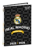 EUROTEXTAGENDA ML Real Madrid - 12x17 cm - Journalier - 12 mois de août à juillet - Quo Vadis