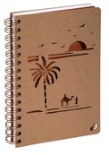 Quo Vadis Authentik - Cahier de notes - 15 x 21 cm - 192 pages - desert