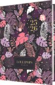 Agenda Lollipops - 1 jour par page - 12,5 x 17,5 cm - Oberthur