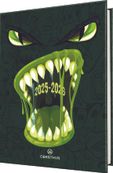Agenda Monstre - 1 jour par page - 12,5 x 17,5 cm - Oberthur