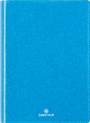 Agenda Paillettes - 1 jour par page - 13 x 18 cm - bleu - Oberthur