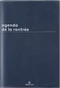 Agenda Boréal - 1 semaine sur 2 pages - 16 x 24 cm - noir - Oberthur