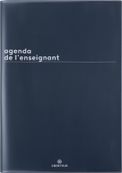 Agenda de l'enseignant Boréal - 21,5 x 30 cm - noir - Oberthur