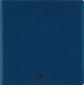 Agenda de poche Dayton - 1 semaine sur 2 pages - 9,5 x 17,5 cm - bleu marine - Oberthur