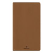 Agenda à spirale Dayton - 1 semaine sur 2 pages - 9,5 x 17,5 cm - camel - Oberthur