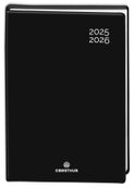 Agenda Gomme - 1 jour par page - 12,5 x 17,5 cm - noir exclusivité Bureau Vallée - Oberthur