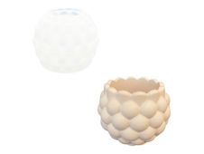 Unicraft Jesmonite Bubble flower pot - Moule de modélisation - 7 x 6 cm - silicone