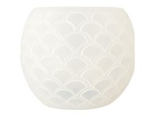 Unicraft Jesmonite Tea Light Holder Fish Scales - Moule de modélisation - 8.2 x 6.75 cm - silicone