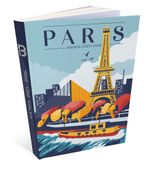 Agenda RDC reliure brochée année scolaire BOUCHUT "Paris" 1 jour /page 12 x 17 cm PEFC 70 %